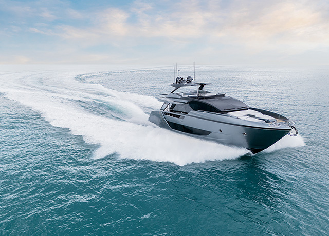 Ferretti Group at the Palm Beach International Boat Show with six stunning boats.